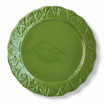 Sousplat Folha Verde Bambu