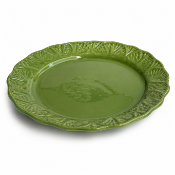 Sousplat Folha Verde Bambu