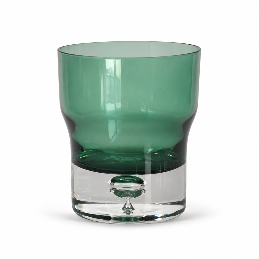 Conjunto de Copos em Vidro Verde – 400 ml