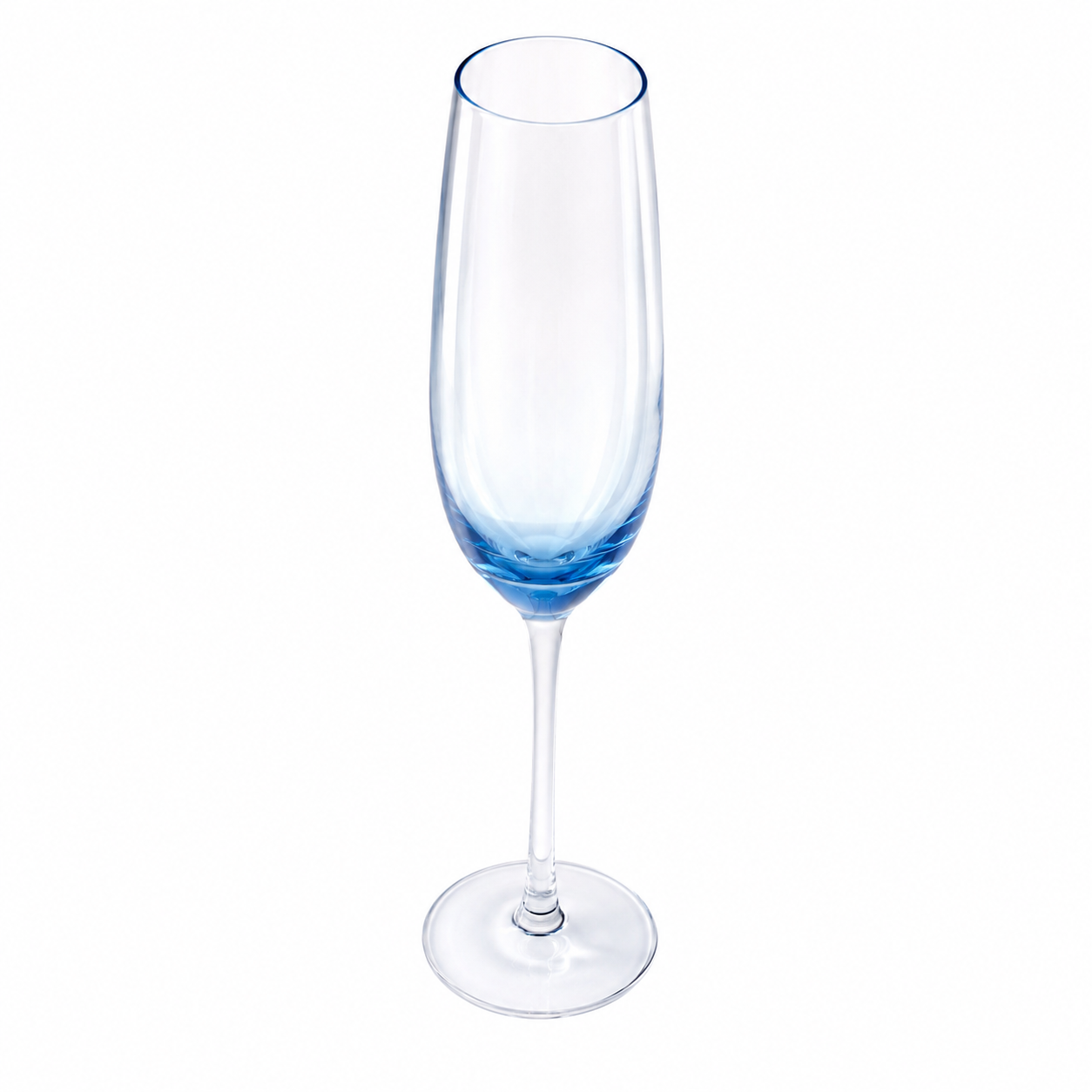 Conjunto de Taças Transparente e Azul – 250 ml