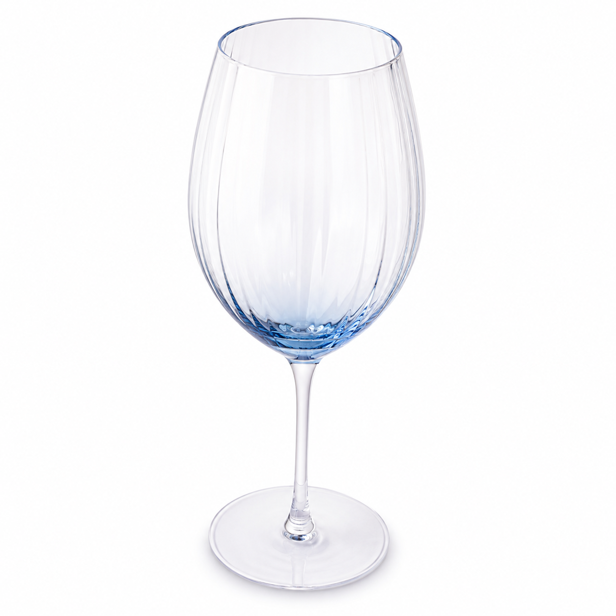 Conjunto de Taças Transparente e Azul – 500 ml