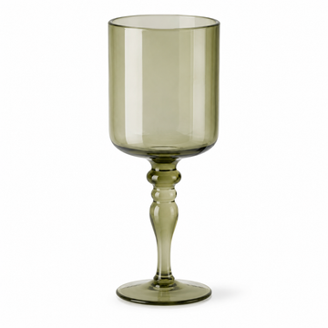 Conjunto de 6 Taças Goblet Verde