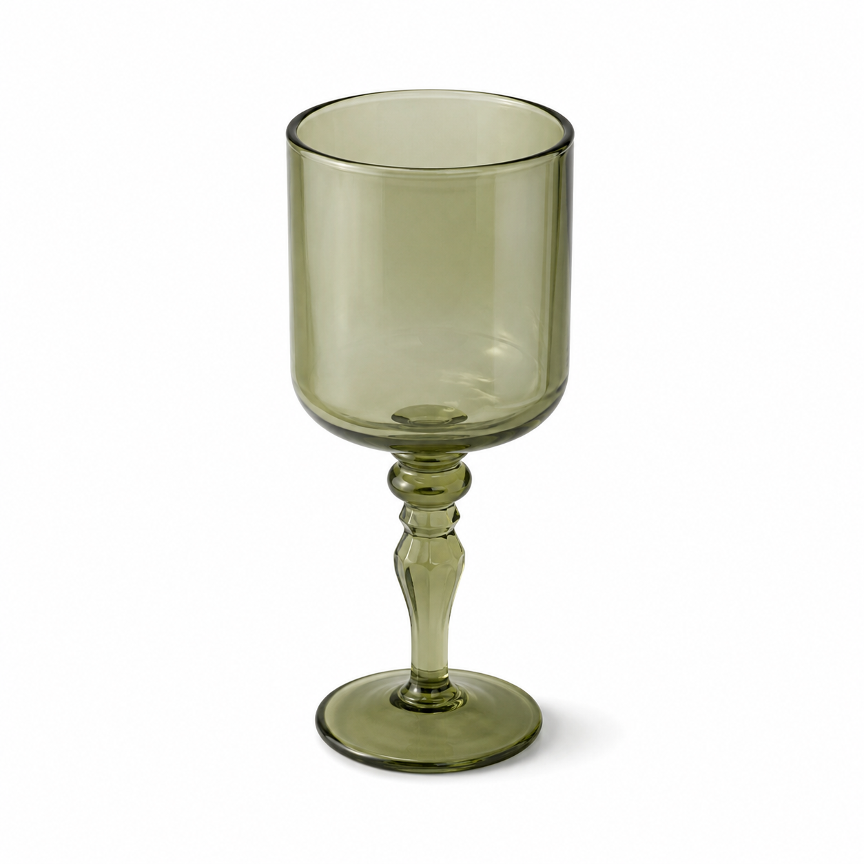 Conjunto de 6 Taças Goblet Verde
