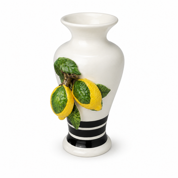 Vaso Decorativo Cerâmico Limão