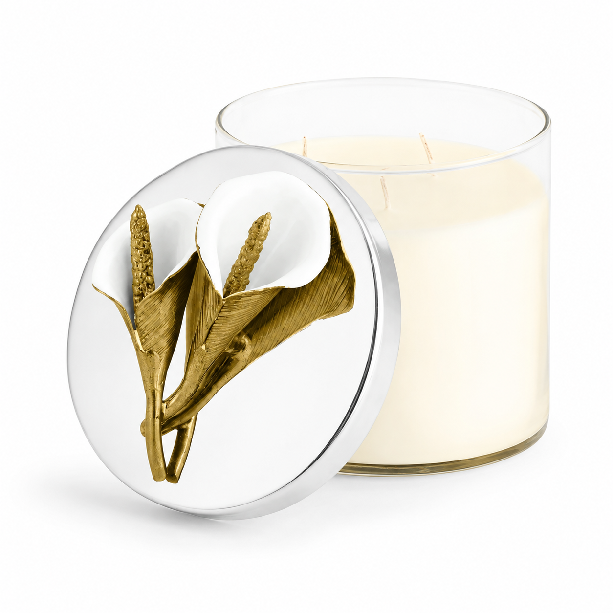 Vela Perfumada Michael Aram - Coleção Calla Lily