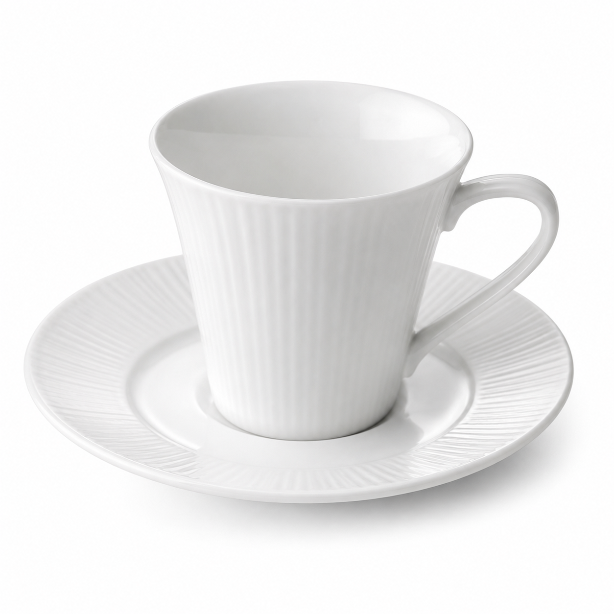 Jogo de Chá Branco Noritake - 12 Peças