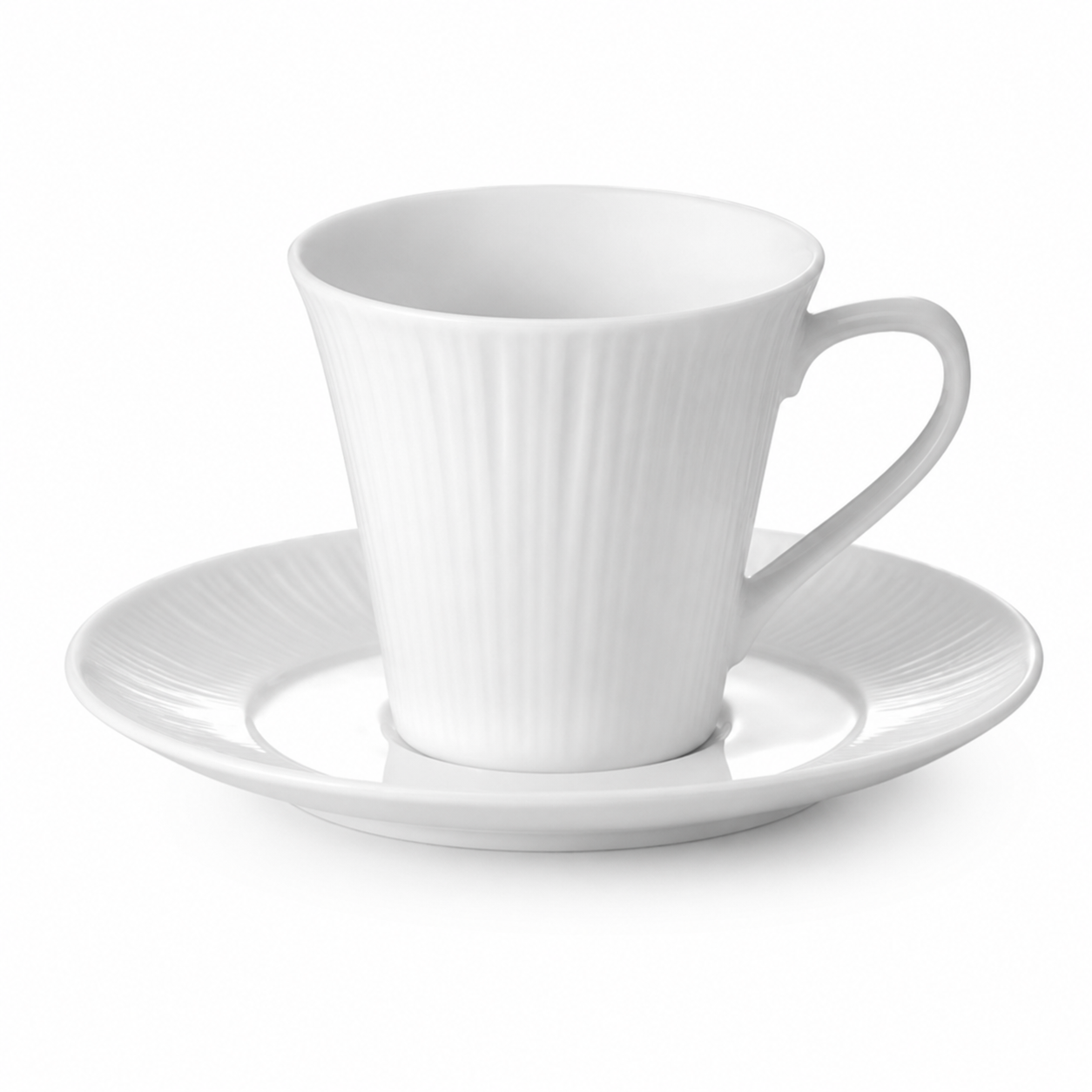 Jogo de Chá Branco Noritake - 12 Peças