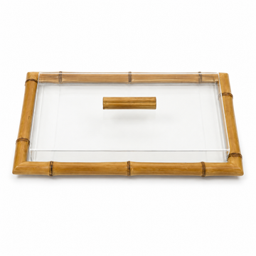 Conjunto Porta-Frios em Bambu e Acrílico