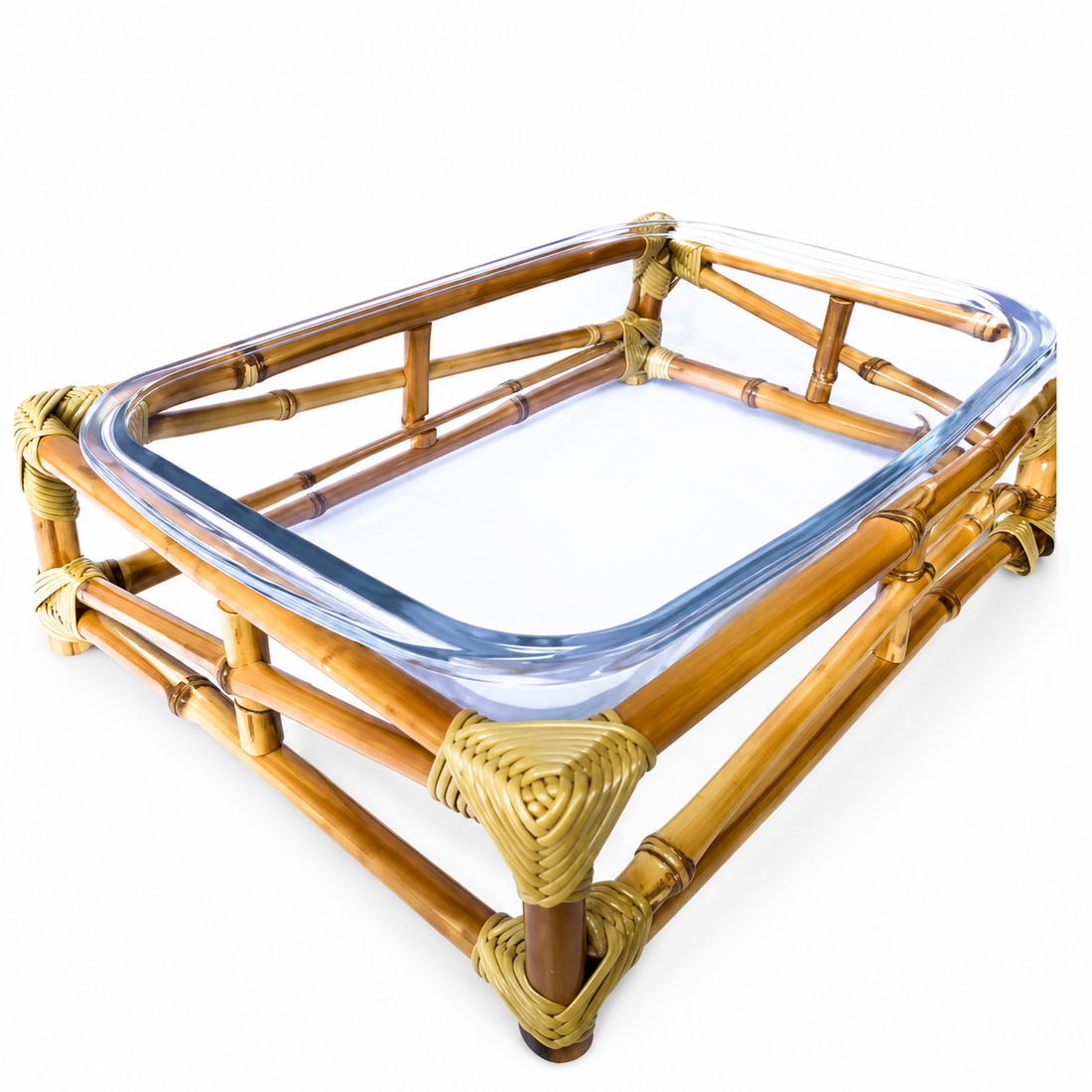 Suporte Retangular em Bambu com Marinex M