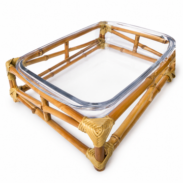 Suporte Retangular em Bambu com Marinex M