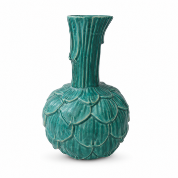 Vaso Decorativo em Cerâmica Azul