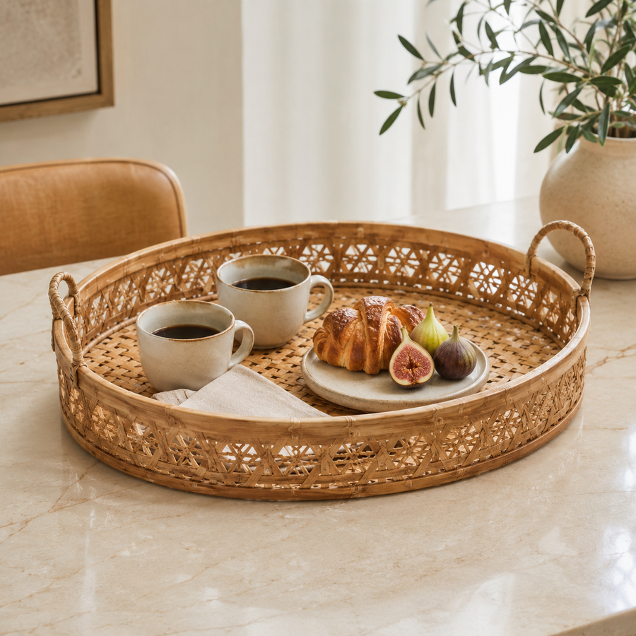 Bandeja de Bambu G