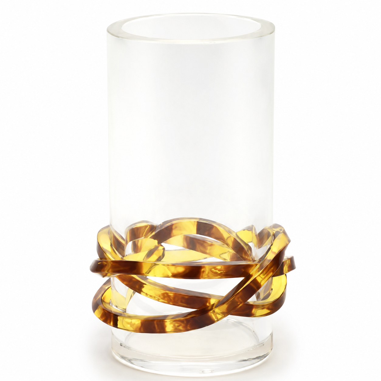 Vaso Color Line Turtle em Acrílico – G