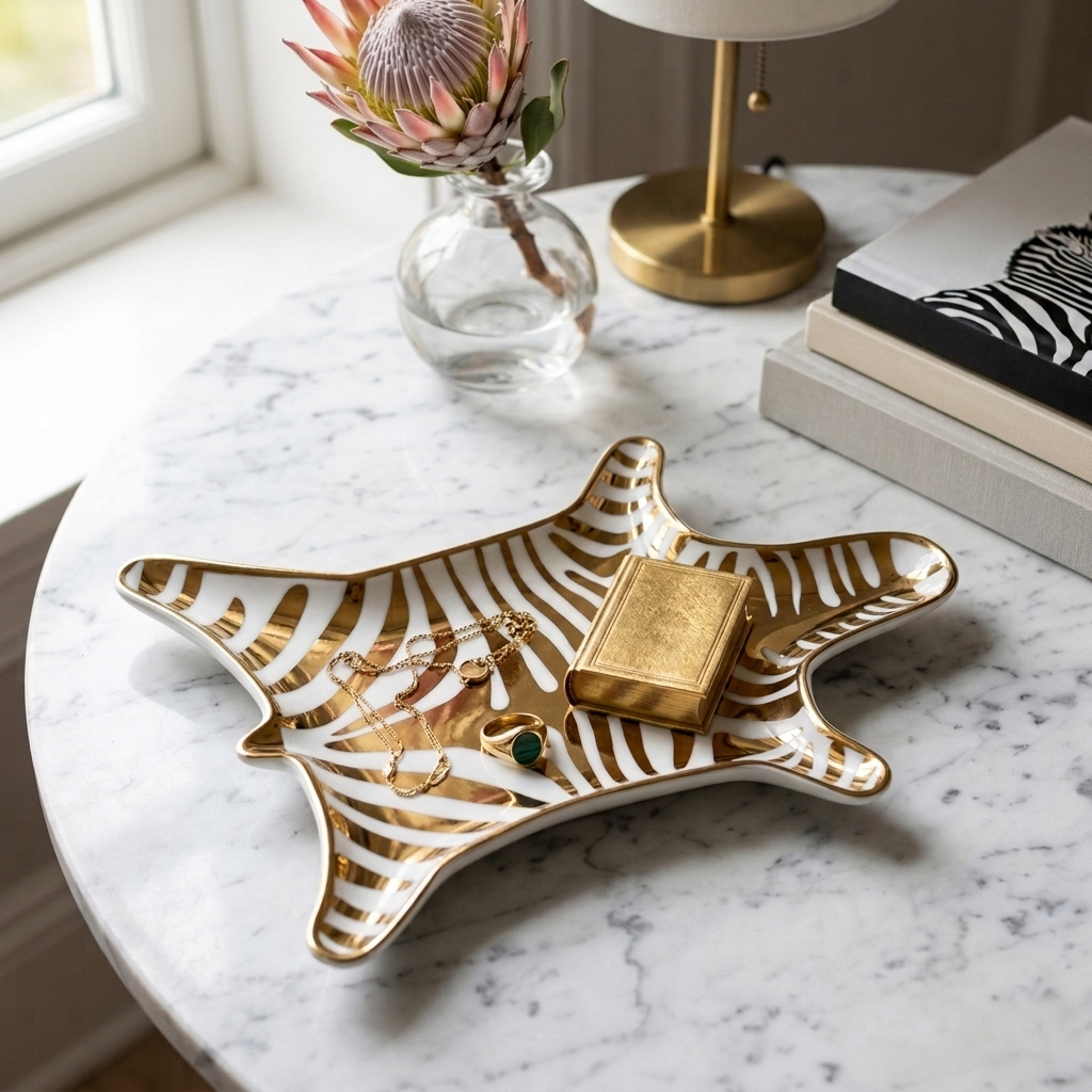 Prato Decorativo Zebra – Jonathan Adler