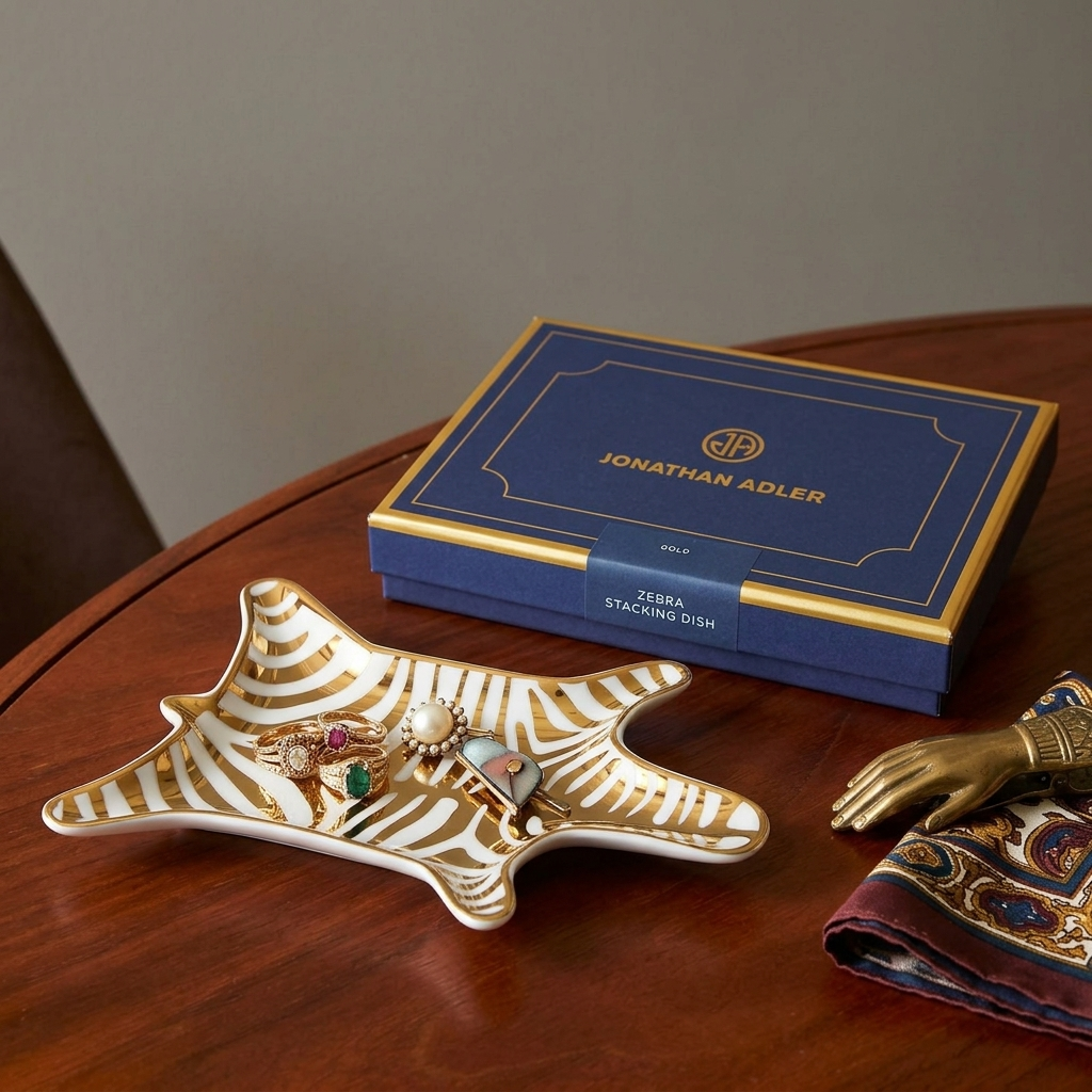 Prato Decorativo Zebra – Jonathan Adler