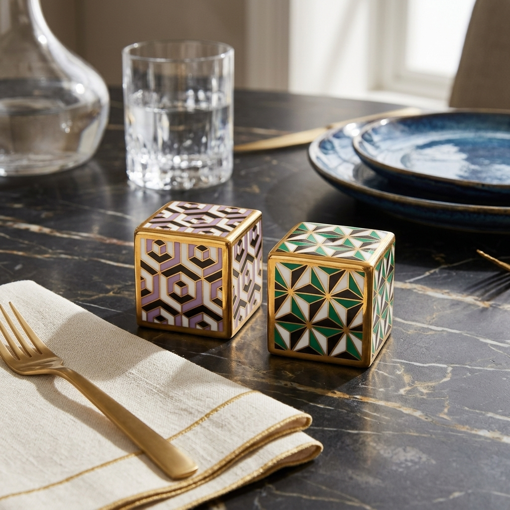 Kit de Saleiro e Pimenteiro Versailles Jonathan Adler