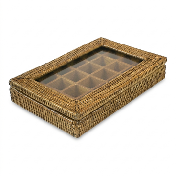 Caixa Nespresso Masala em Rattan