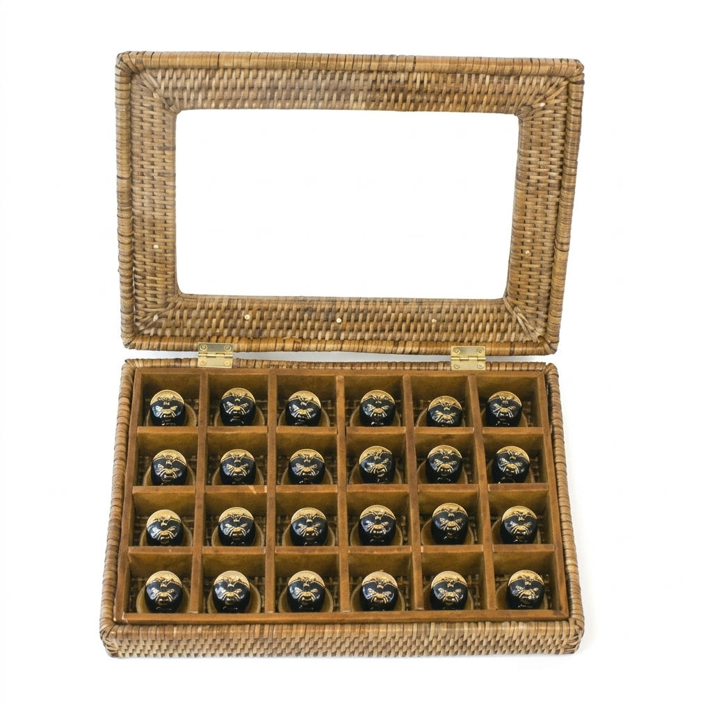 Caixa Nespresso Masala em Rattan