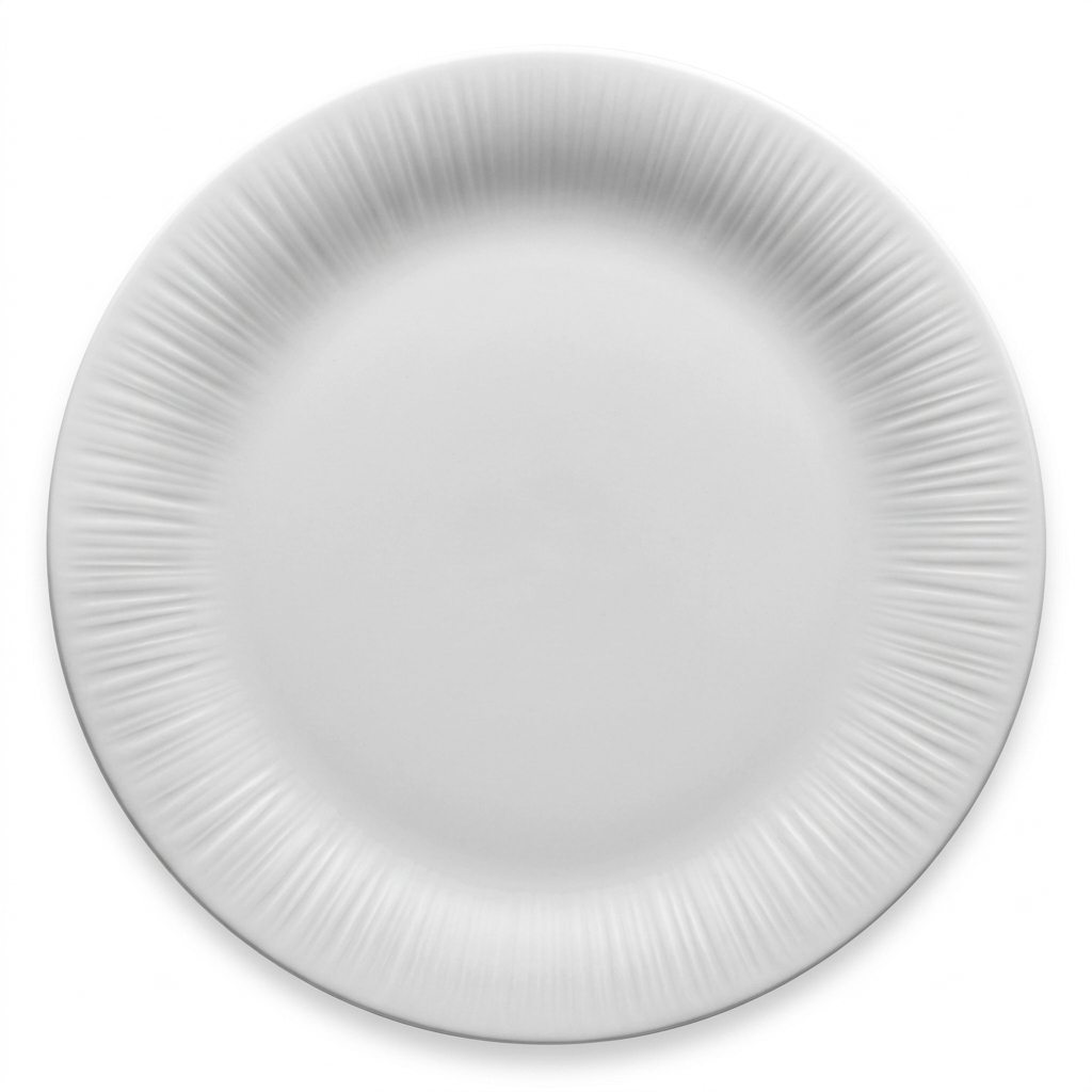 Jogo de Pratos Rasos Brancos - Noritake