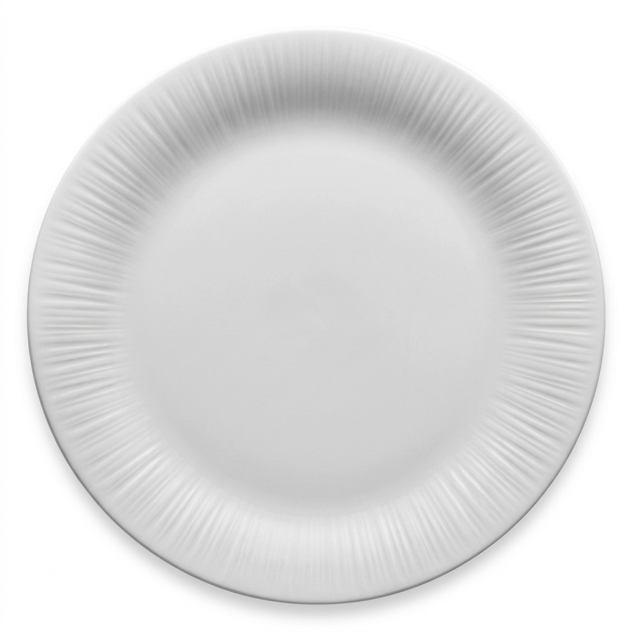 Jogo de Pratos Rasos Brancos - Noritake