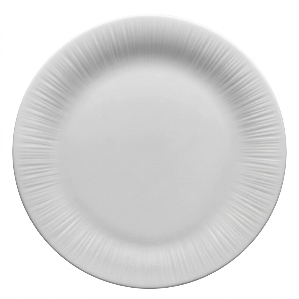 Jogo de Pratos de Sobremesa Branco - Noritake