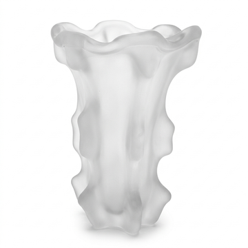 Vaso Escultural Orgânico Branco